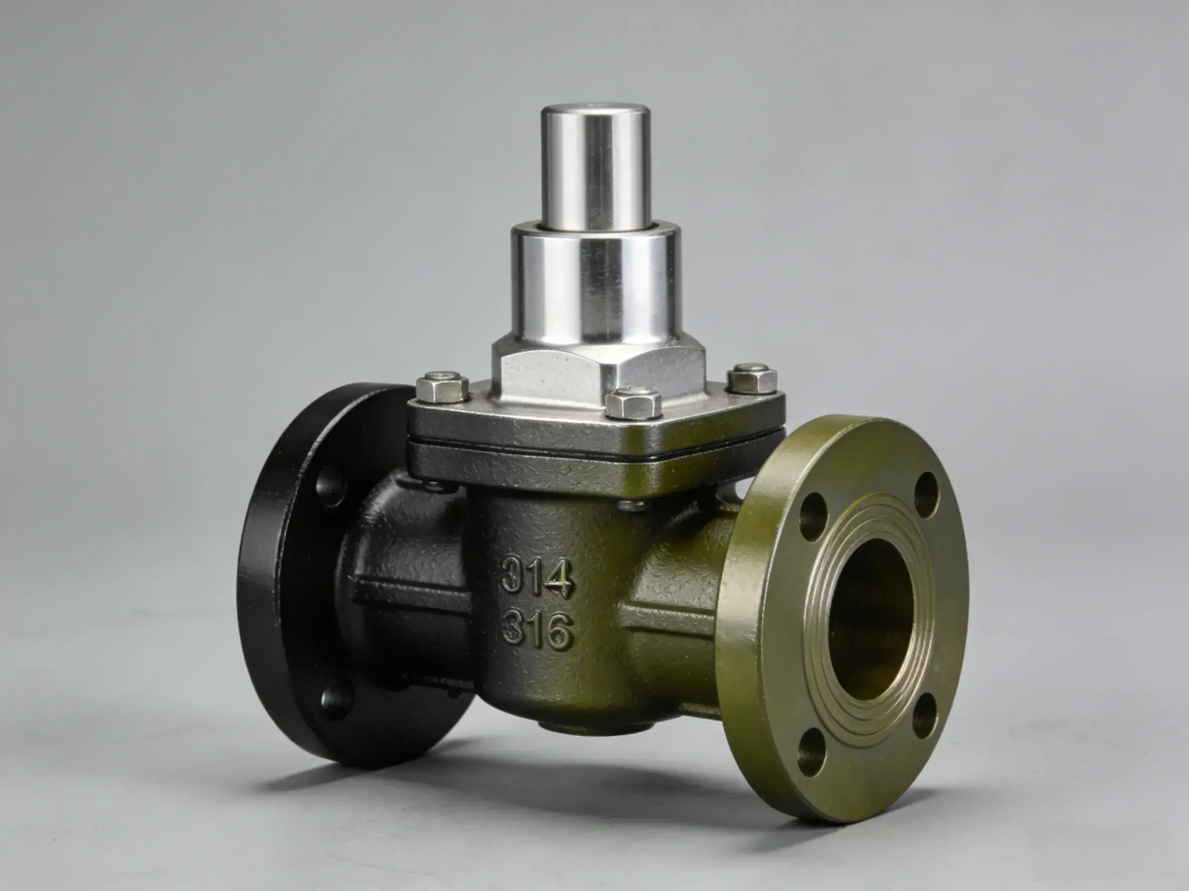 Steam leak causes damage to thermostatic steam Korean steam traps